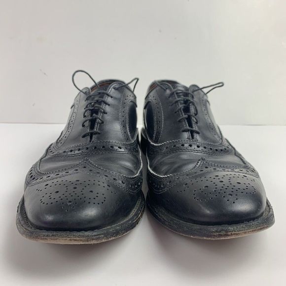 ALLEN EDMONDS McAllister 11.5  Wingtip Mens Black Oxford Leather Dress Shoe main image 5